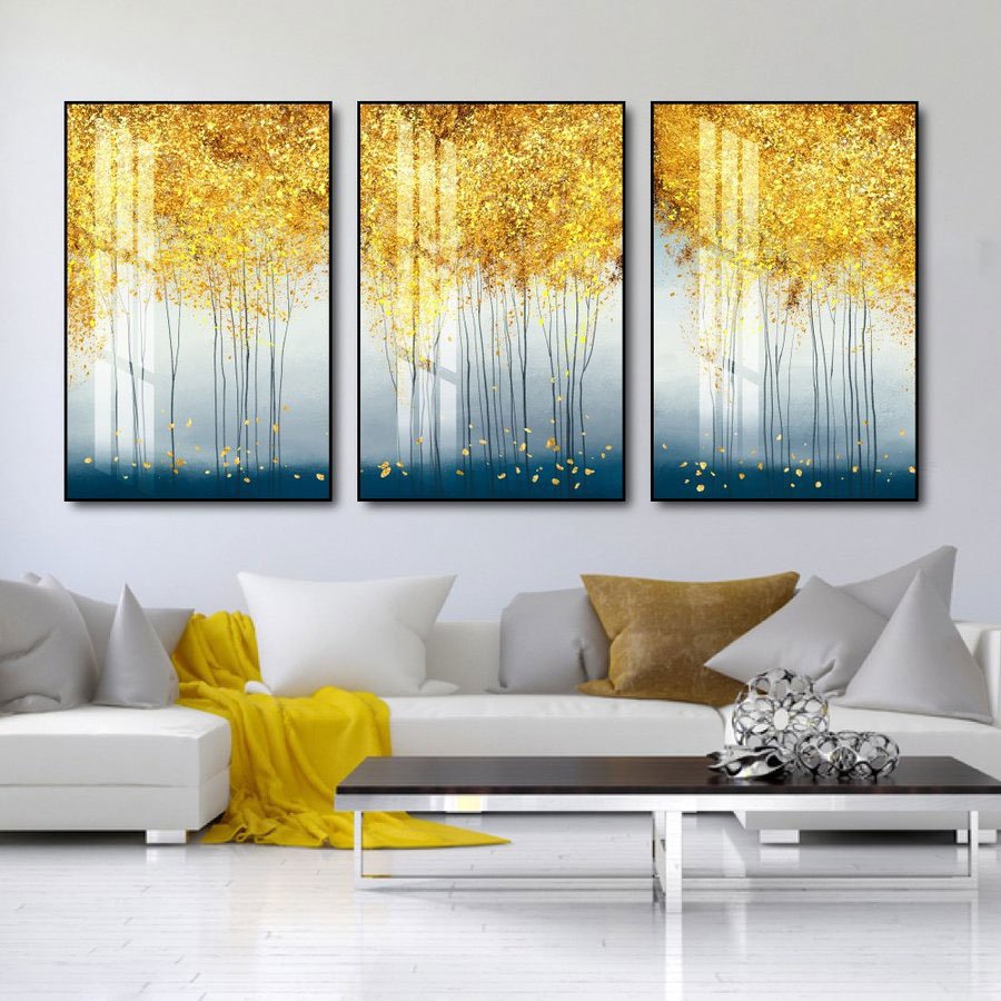 Tranh Treo Tường Nghệ Thuật Siêu Thực - Tranh Siêu Thực Treo Phòng Khách, Phòng Ngủ Laminate Tráng Gương