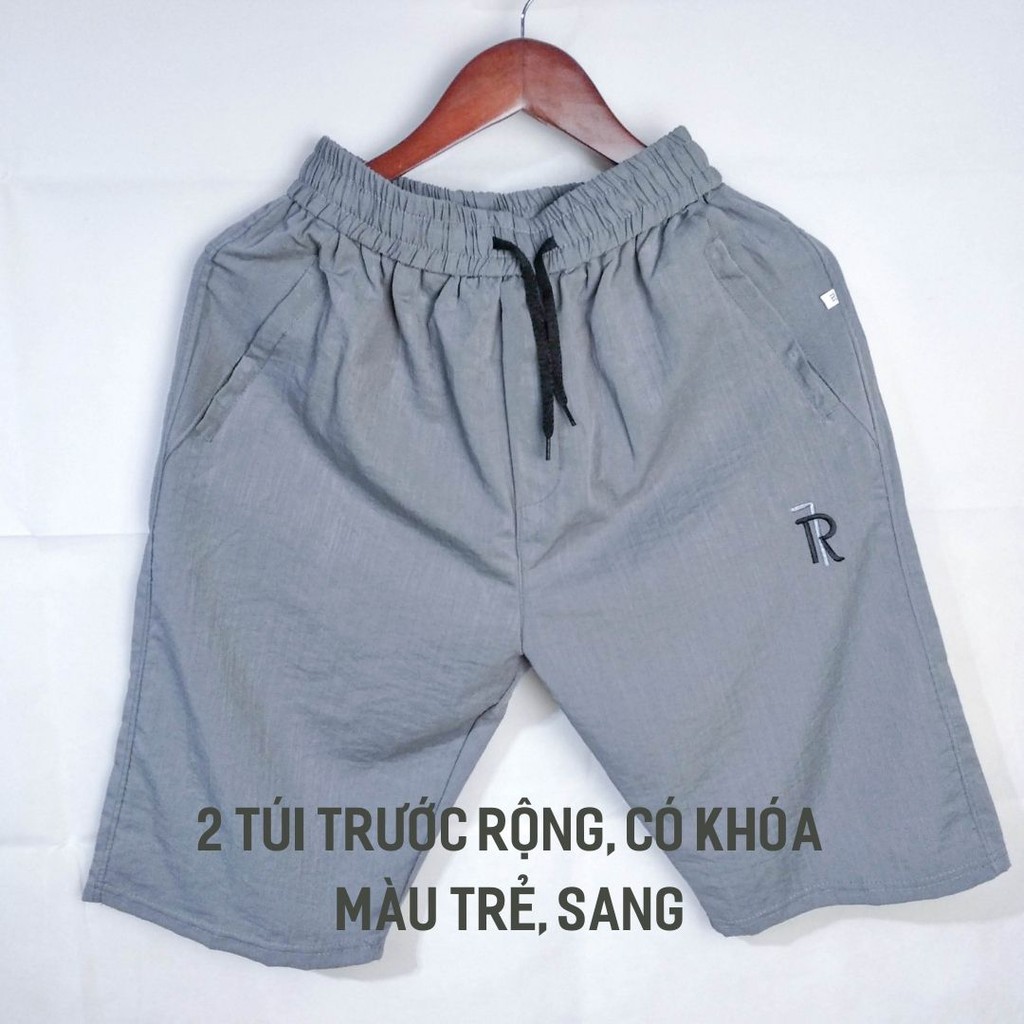 Quần short Quần ngố đũi Nam siêu thoáng mát Dáng trẻ trung Teeviet ND02