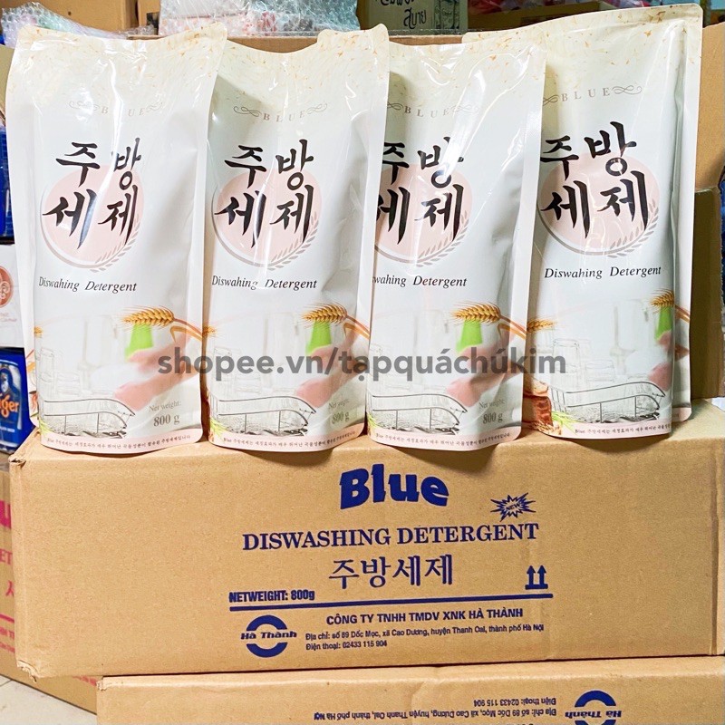 Nước rửa chén BLUE 800G công nghệ Hàn Quốc