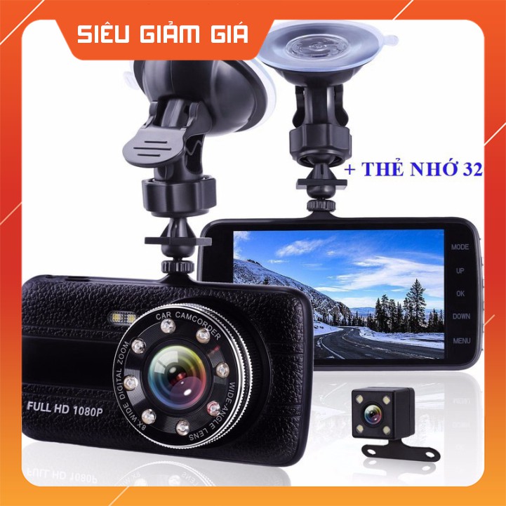 Camera hành trình ô tô X004 Chính hãng bảo hành 12 tháng | BigBuy360 - bigbuy360.vn