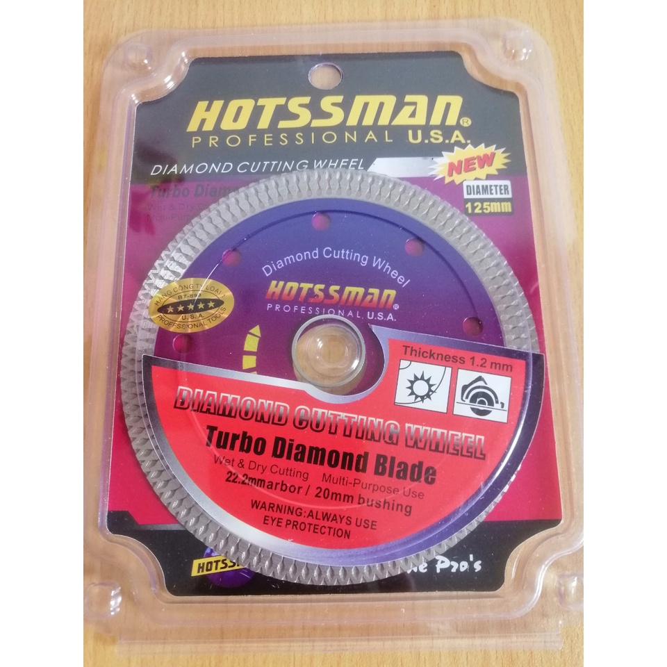 LƯỠI CẮT GẠCH 125MM HOTSSMAN ME HOA