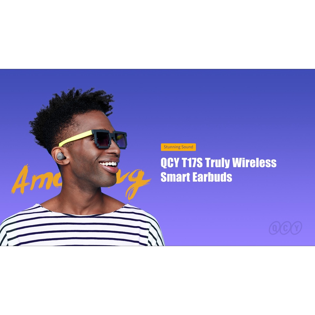 Tai Nghe Không Dây QCY T17S Bluetooth 5.2 TWS Qualcomm aptX Audio 4 Mic Gọi HD IPX5 Chất Lượng Cao