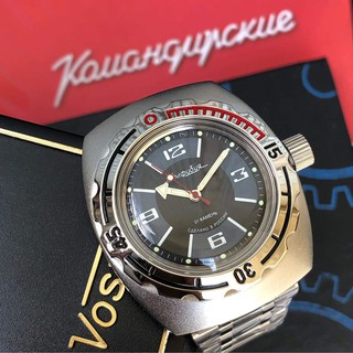 Đồng hồ Nga Vostok Amphibia  090510. Đồng hồ nam Vostok máy cơ tự động Automatic, size mặt 42, chống nước tốt 20 ATM