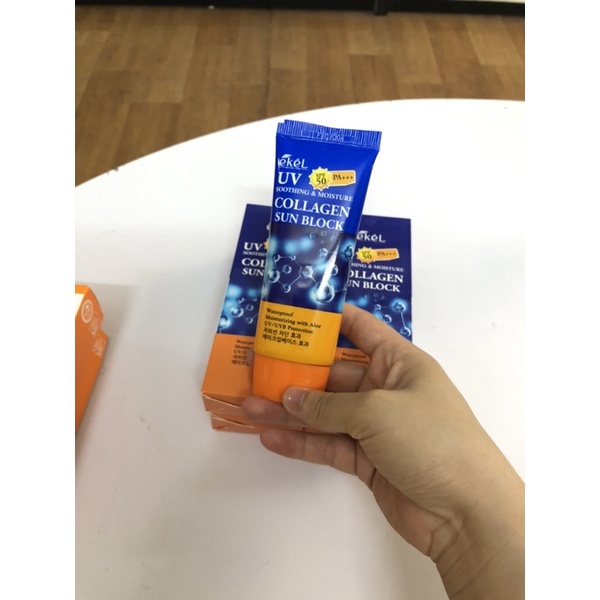 Kem chống nắng collagen sun block super uv chính hãng