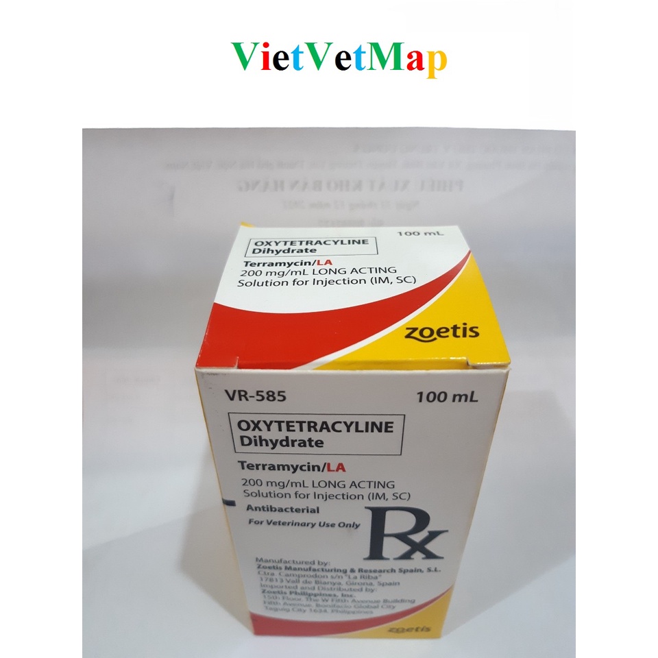 Dứt điểm gà khò cao cấp - Zoetis Oxytetracycline