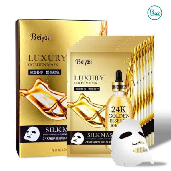 MẶT NẠ VÀNG 24K LUXURY 10 miếng