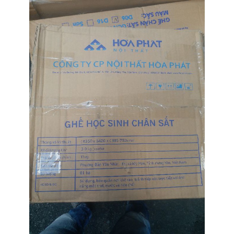 Ghế học sinh tăng chỉnh Hòa Phát GHS03