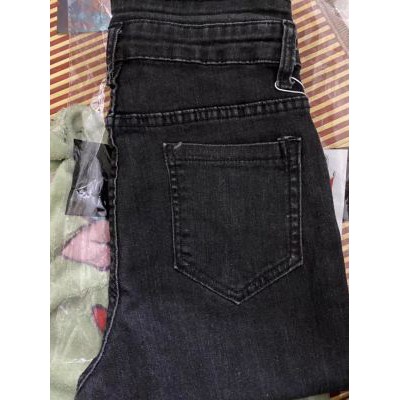 QA6_Quần Jean, quần bò cạp cao ống bó cạp cao dáng skinny