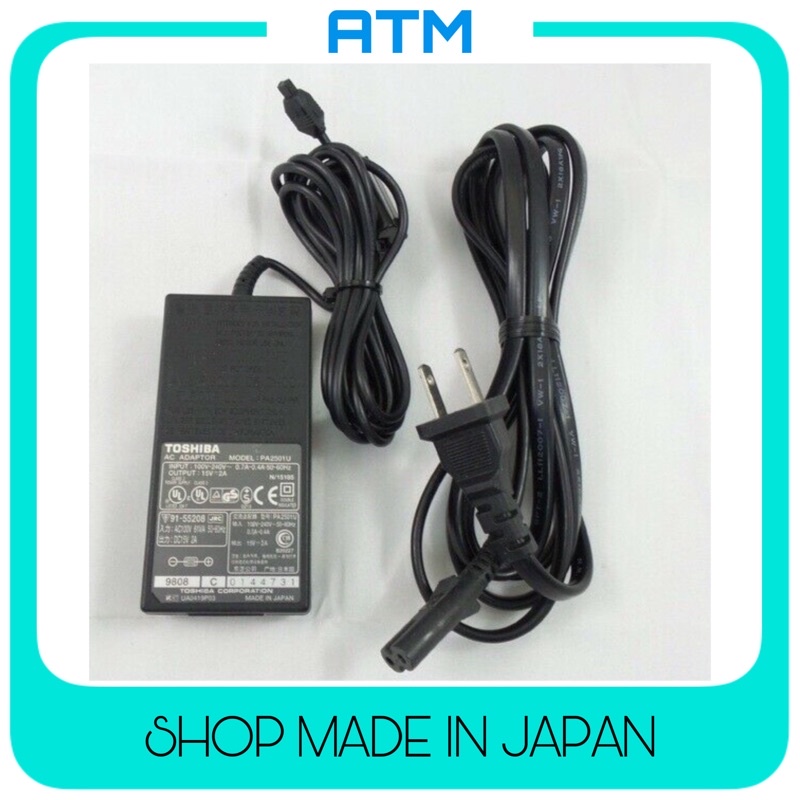 Sạc pin latop, Adapter sạc 15V, 2A, hàng Nhật điện 100-240V - sạc pin DC 15V( Shop made in japan )