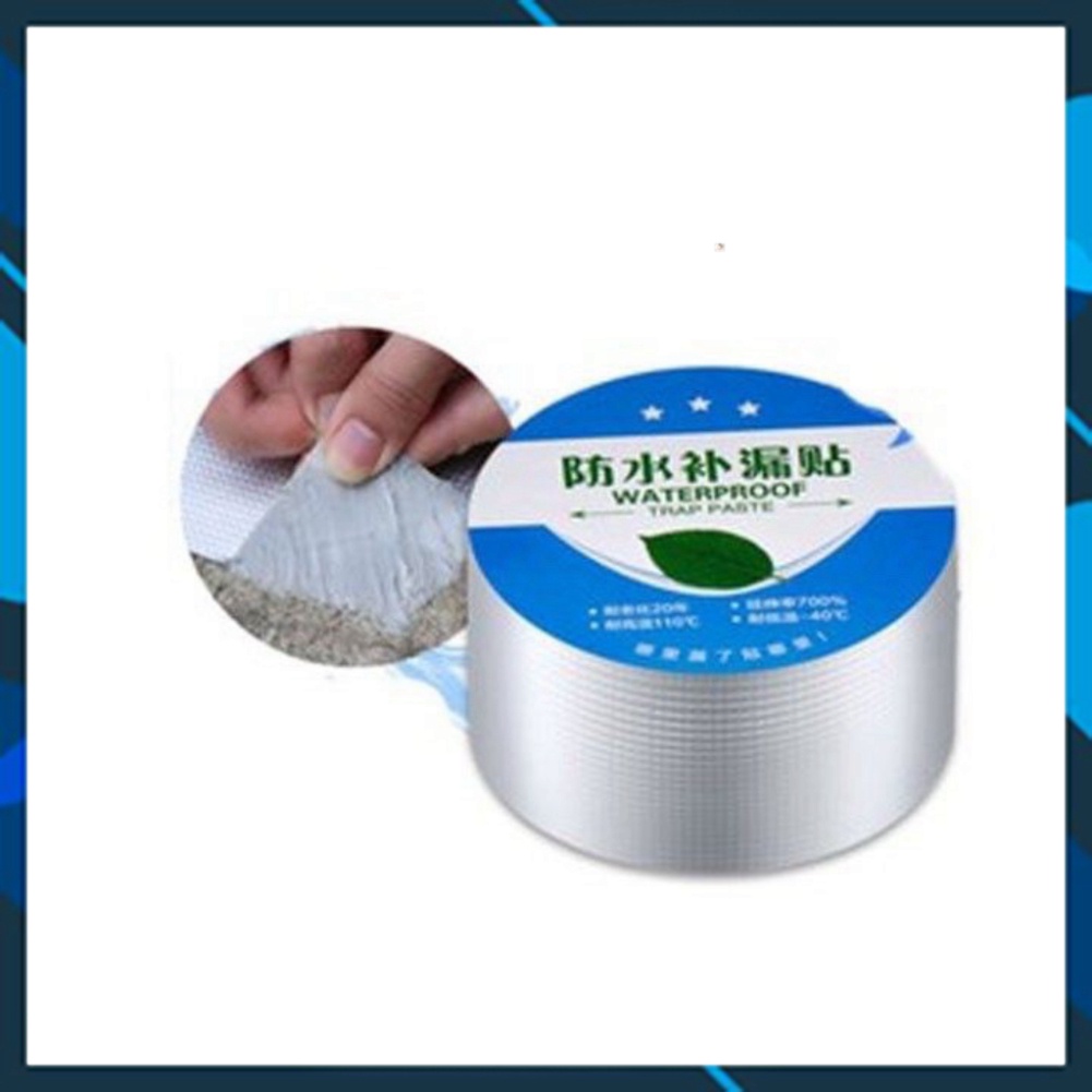 Cuộn 5 Mét Băng Keo Dán Rộng 5cm/10cm, Miếng Dán Siêu Dính, Miếng Chống Thấm Nước, Keo Chống Dột, S