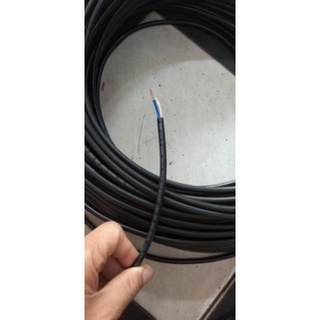 Dây điện cho đèn thả trang trí, dây thả đèn đen, dây điện mềm 2 lõi đen