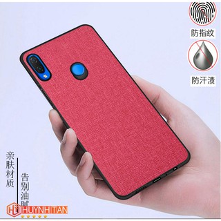 Ốp lưng Huawei Nova 3 vân vải Jean (Full Màu)