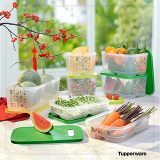 Bộ hộp trữ mát có nút hô hấp Ventsmart 7 hộp- Hàng chính hãng Tupperware Việt Nam phân phối