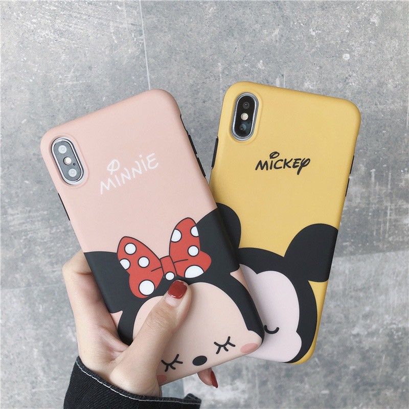 🌸VIDEO THẬT🌸 Ốp Lưng iPhone Đôi Micky Xinh Chất Dẻo iPhone 6/6s/6plus/6splus/7plus/8plus/x/xs/xs max/11/11 pro max