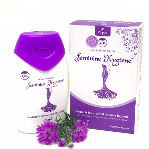 ✔️[100% Chính Hãng] Dung Dịch Vệ Sinh Phụ Nữ FEMININE HYGIENE 100ML - Se Khít - Sáng Hồng