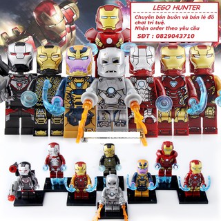 Lego Minifigures Marvel End Game X 0252 Ironman War Machine Mark 46 Mark Thanos Mark 85 Mark 1 Mark 5 Mark 41 Mark 7