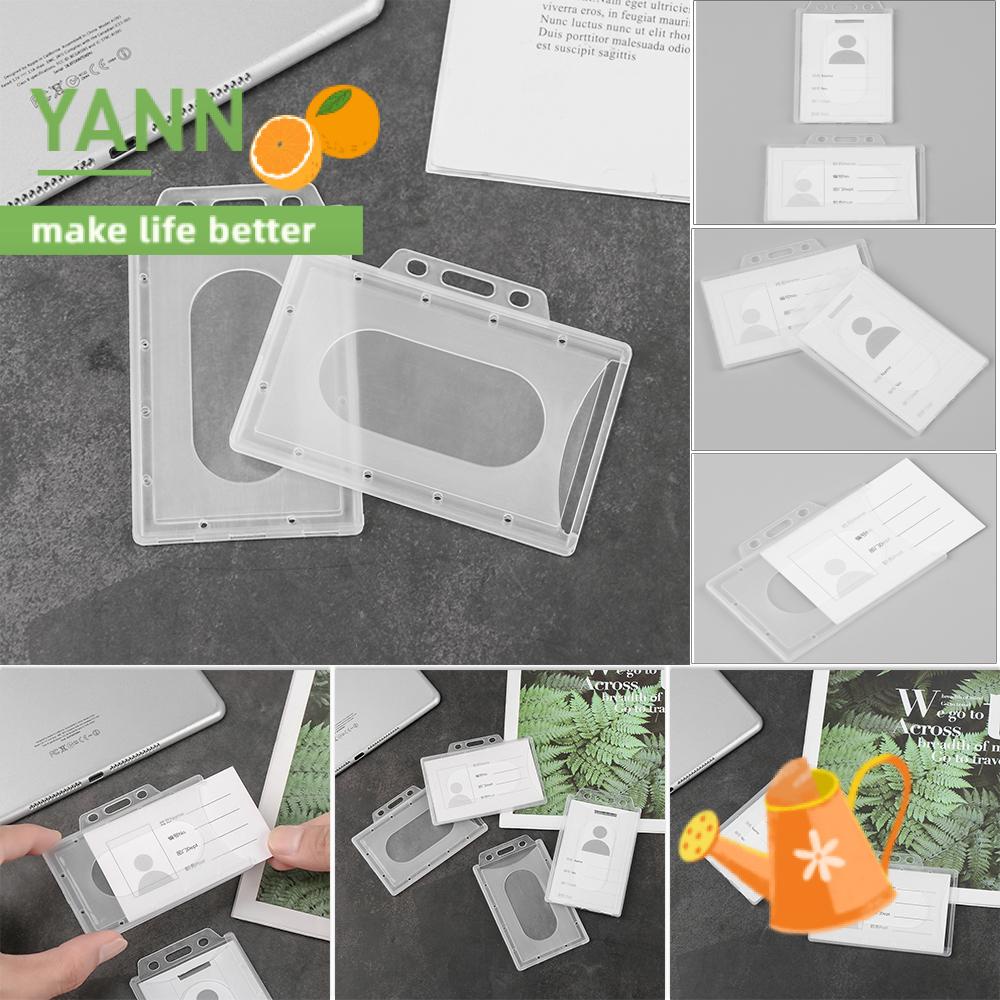 Bộ 5 bao nhựa cứng trong suốt dùng đựng thẻ tiện dụng cho văn phòng/ trường học