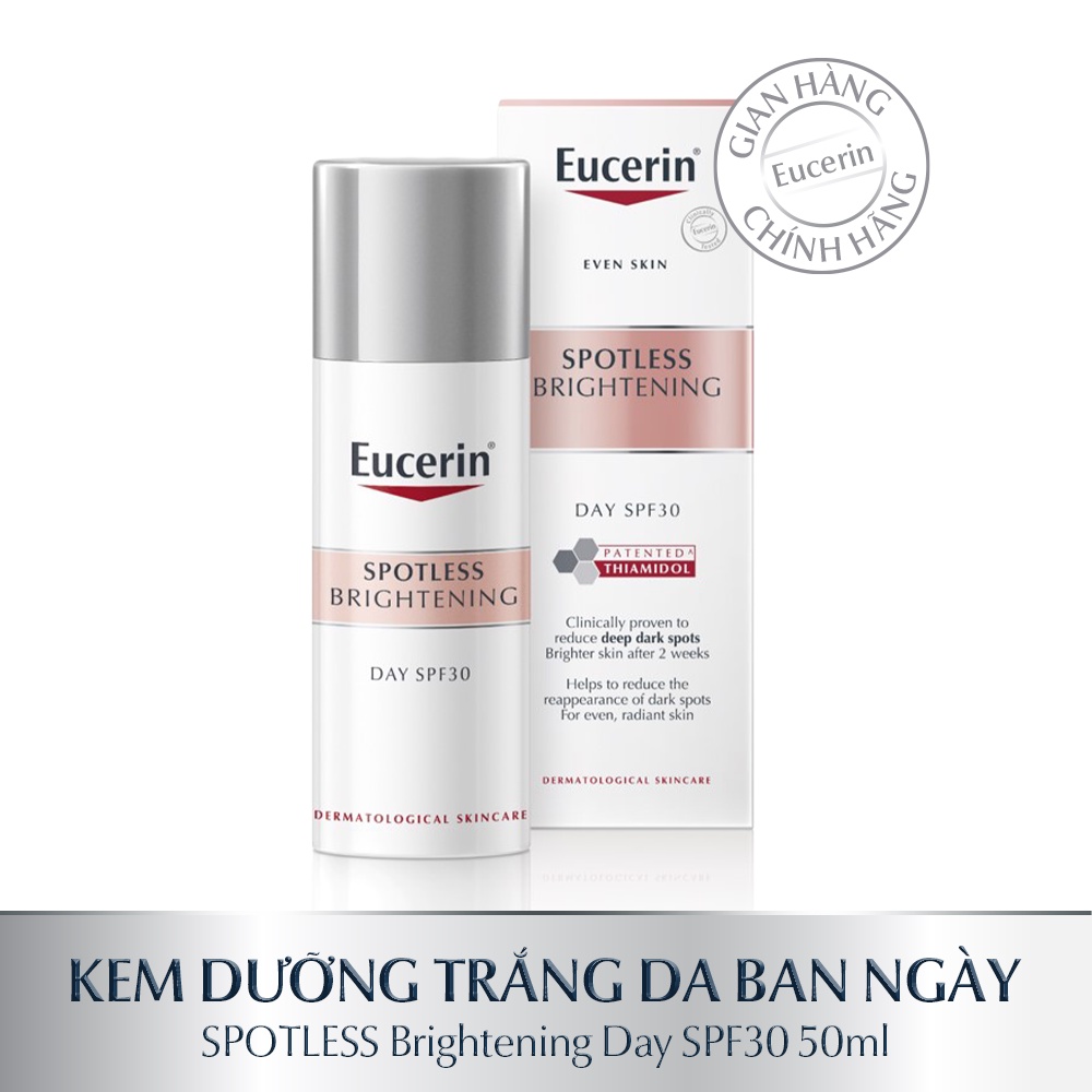 Eucerin Kem Dưỡng Sáng Da Ban Ngày Eucerin even skin Spotless+ Brightening Day SPF30 50ml