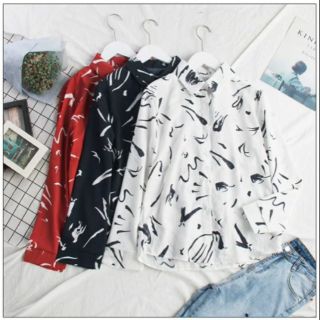 Sơ mi họa tiết sm02
