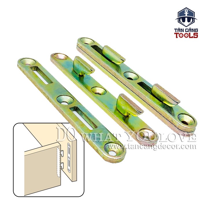 Bass Móc Liên Kết Vai Giường 128 x 17 x 4 mm