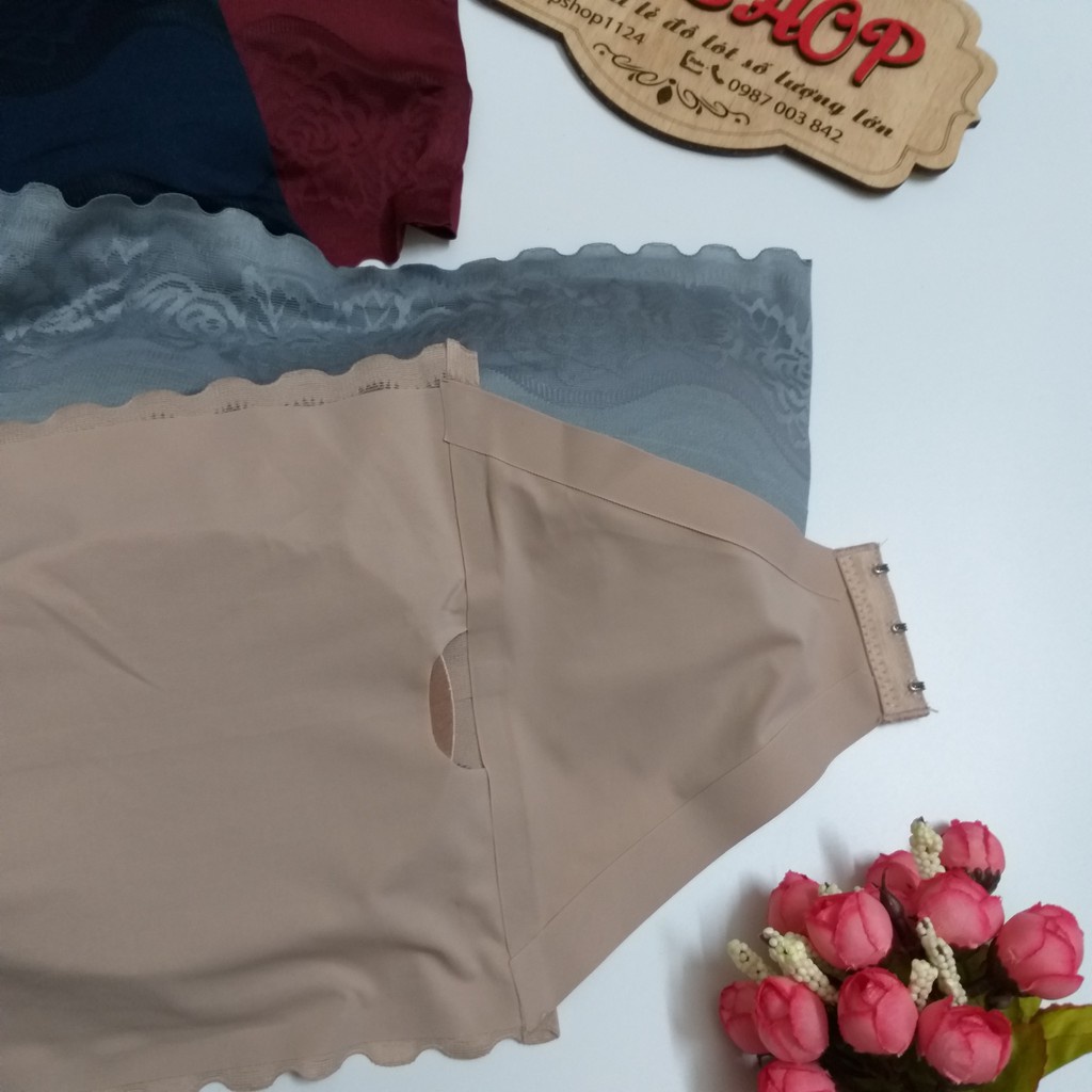 THANH LÝ Áo bra đúc không dây phối ren mềm mại 6030