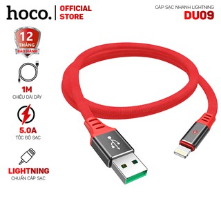 CÁP SẠC LIGHTNING HOCO DU09