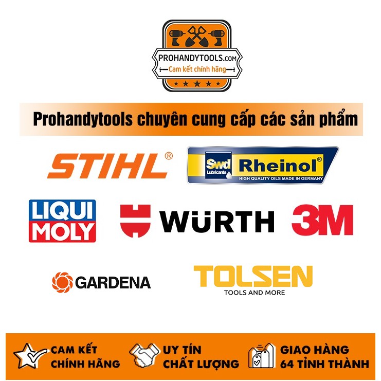 Cán Dũa STIHL có máng canh góc và giũa 4.8mm , 4.0mm - CHÍNH HÃNG STIHL