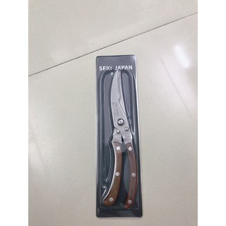 Kéo cắt gà cán gỗ Seki JAPAN