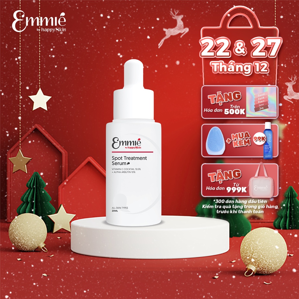 [Mã COSHAPPYT6 -10% đơn 400K] Tinh chất Emmié Spot Treatment Serum 20ml