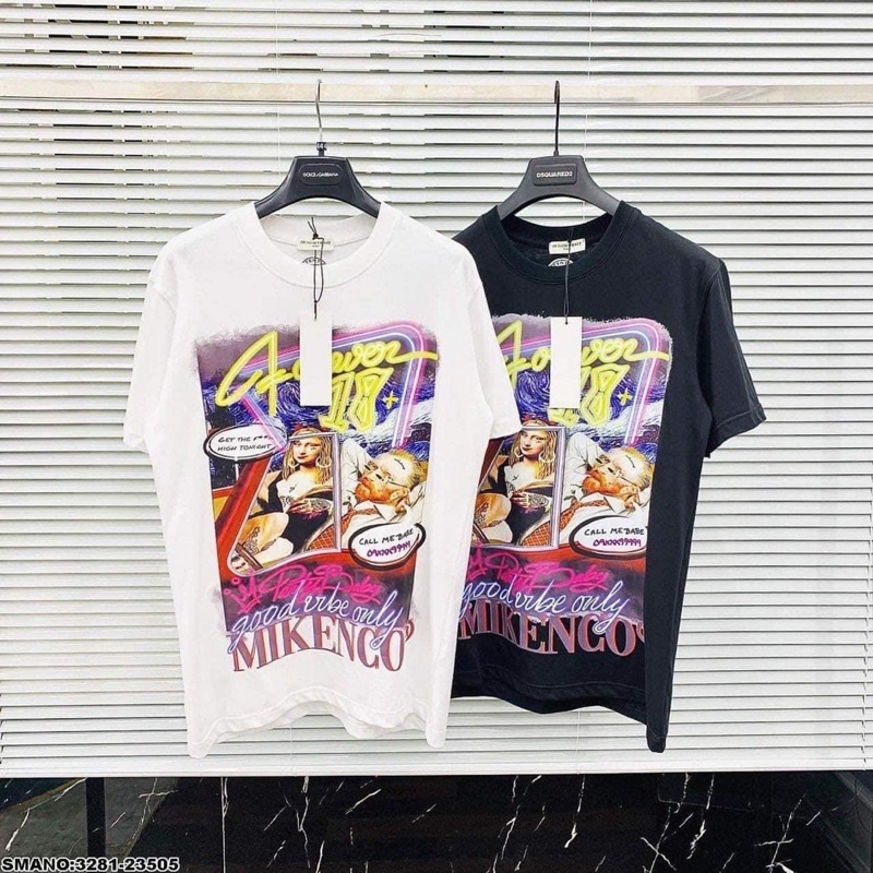 Áo Phông In Hình 3D Siêu Hot-Áo Thun Tay From Rộng Unisex Mặc Đơn Đôi Nhóm