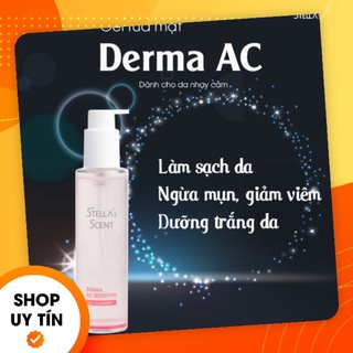 Gel rửa mặt ac derma stella cải tiến từ skinaz chính hãng