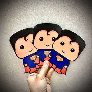 Combo 5 bao lì xì chibi superman