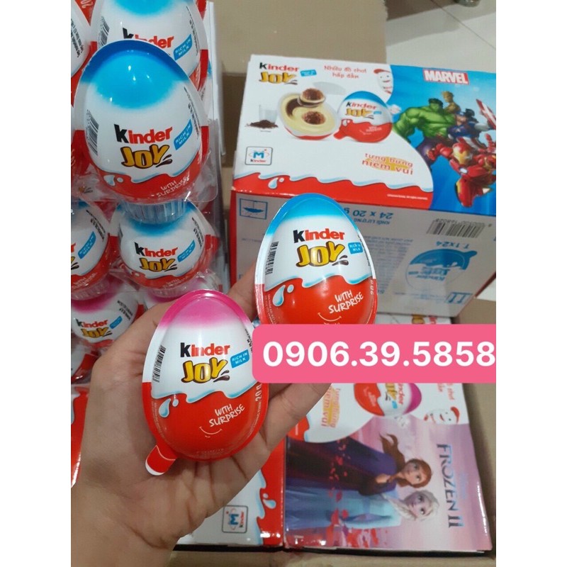 [ Trợ giá ] Combo 24 quả Trứng Kinder joy [Date Mới: 04/2022 ]