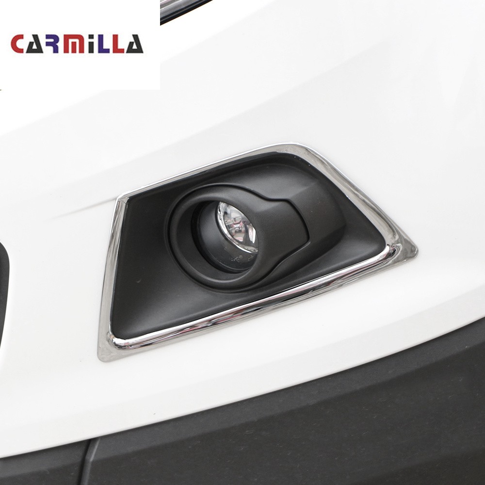 Ốp viền đèn sương mù cao cấp cho xe ô tô Ford ecosport 2012 - 2016