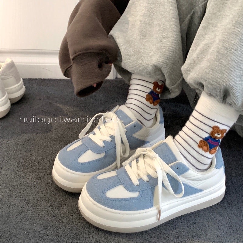 GIÀY THỂ THAO MŨI TRÒN ĐẾ BÁNH MÌ