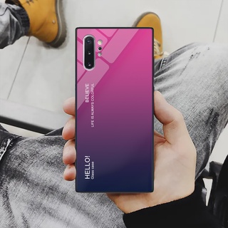 Ốp lưng kính cường lực Samsung Galaxy Note 10 plus 5G - Gradient edition