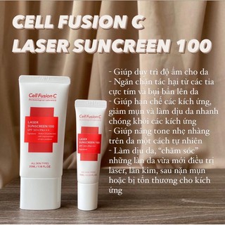 Kem chống nắng Cell Fusion C