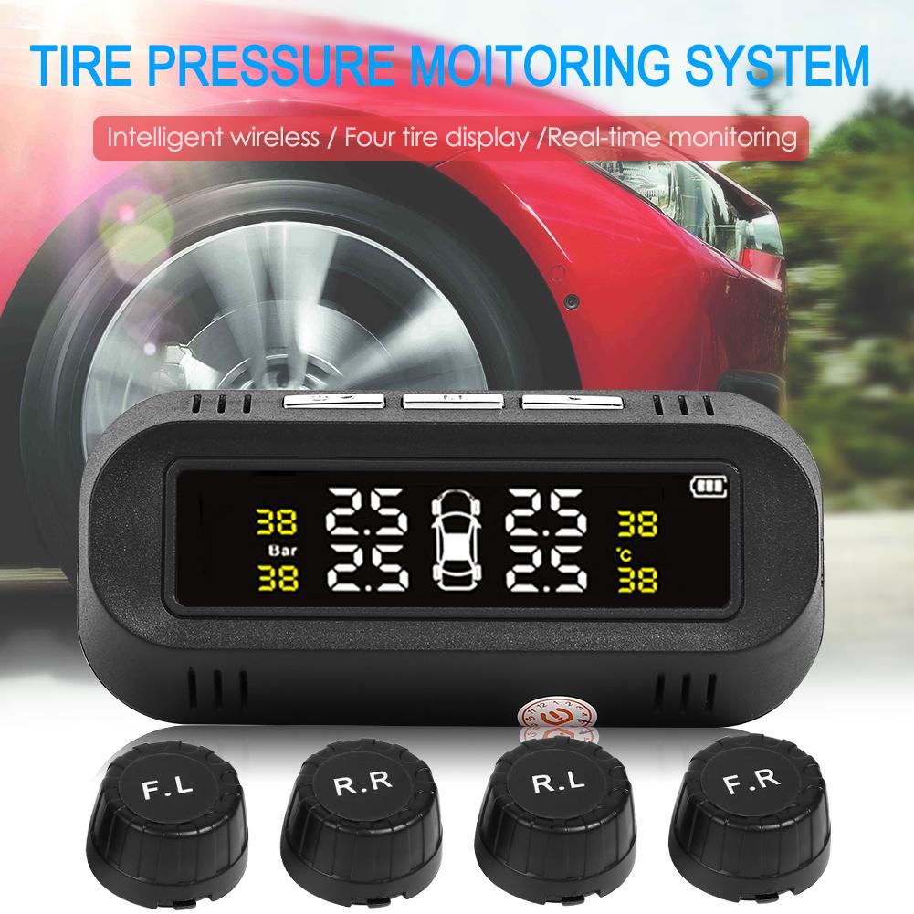 Cảm biến lốp xe Hệ Thống Giám Sát Áp Suất Lốp Xe Hơi TPMS Với 4 Cảm Biến Bên Ngoài
