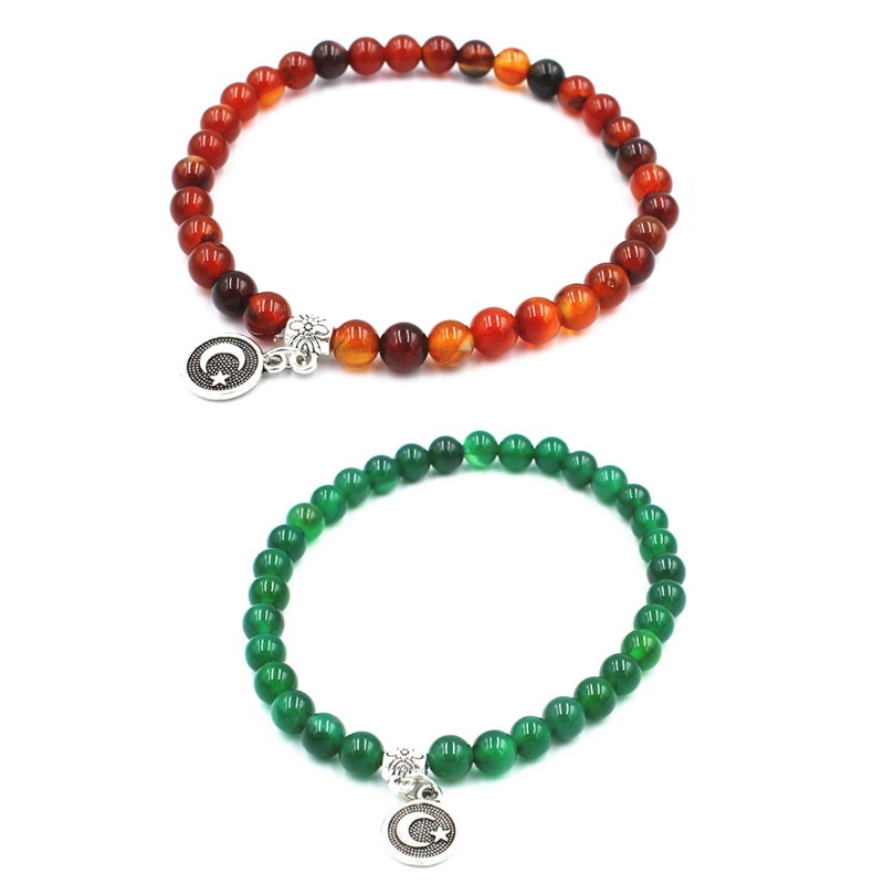 Vòng Tay Chuỗi Hạt Cầu Nguyện Hồi Giáo 33 Hạt Dày 6mm Cho Nam Và Nữ