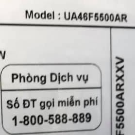 Bo nguồn UA40F5500, UA40F5501, UA46F550