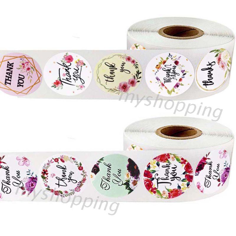 HANDMADE Set 500 Miếng Dán Chữ Thank You 4 / 8