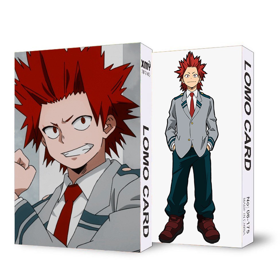 Ảnh lomo IN HÌNH nhân vật My hero academy Học viện anh hùng 30 tấm anime chibi