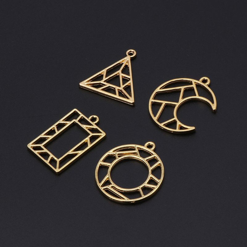 Set 4 Khung Mặt Dây Chuyền Thời Trang Cao Cấp Cho Nữ