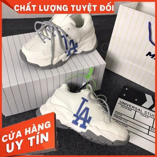 Giày m.i.b la, giày thể thao la da bò tăng chiều cao 4cm siêu hot siêu xinh full size