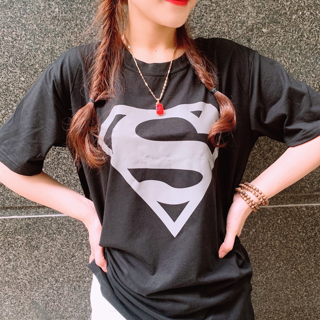 [COMBO MUA 1 ÁO TẶNG 1 MŨ TRƠN LƯỚI THỜI TRANG ] Áo phông Super.man chất liệu cotton , áo phông Unisex thời trang | BigBuy360 - bigbuy360.vn