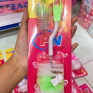 [Tặng kèm Cọ Núm Vú]Cọ Bình Sữa,Cọ Rửa Bình Sữa Farline Xoay 360 Độ.