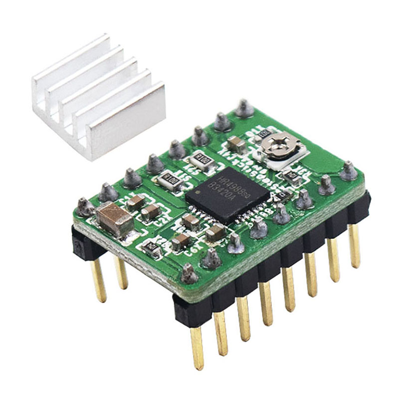 Set 1 / 2 Mô Đun Điều Khiển Động Cơ Bước a4988 Dvi8825 Cho Máy In 3d