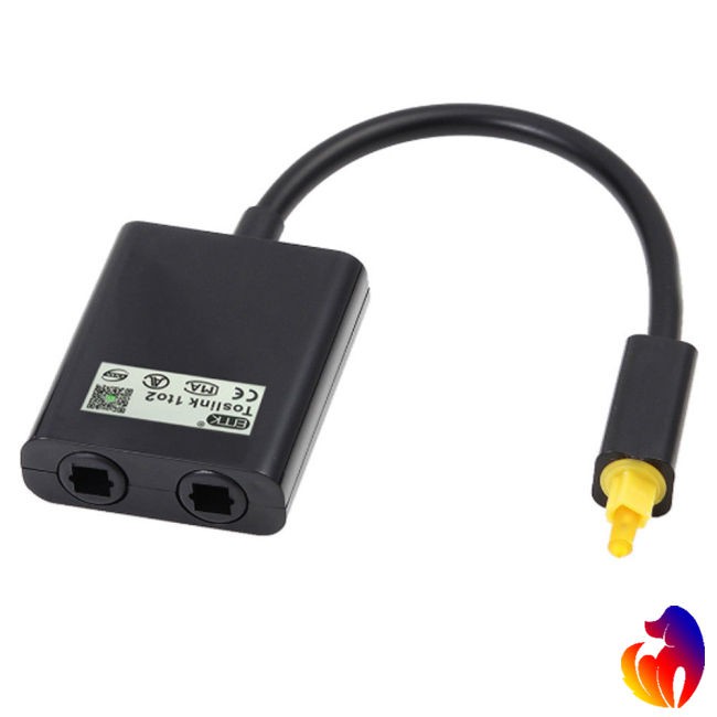 Bộ Chia Cáp Quang Âm Thanh Kỹ Thuật Số Sang 2 Cổng Spdif 1 2