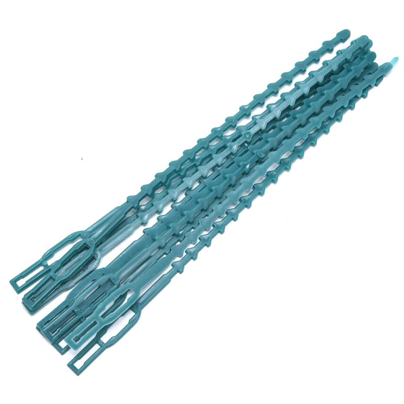 Bộ 10 Dây Nhựa Hỗ Trợ Trồng Cây Có Thể Điều Chỉnh Và Tái Sử Dụng