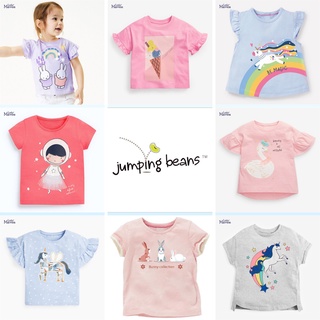 Áo Hè Cotton Cho Bé Gái 2-7 Tuổi Mẫu Mới 2022 Mã 7 - Jumping Beans Official Store
